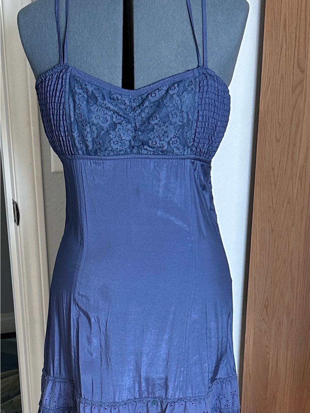 Free People Blue Dress. Casual or Dress it up.